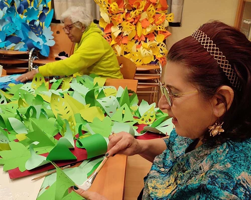 Building community and confidence through art
